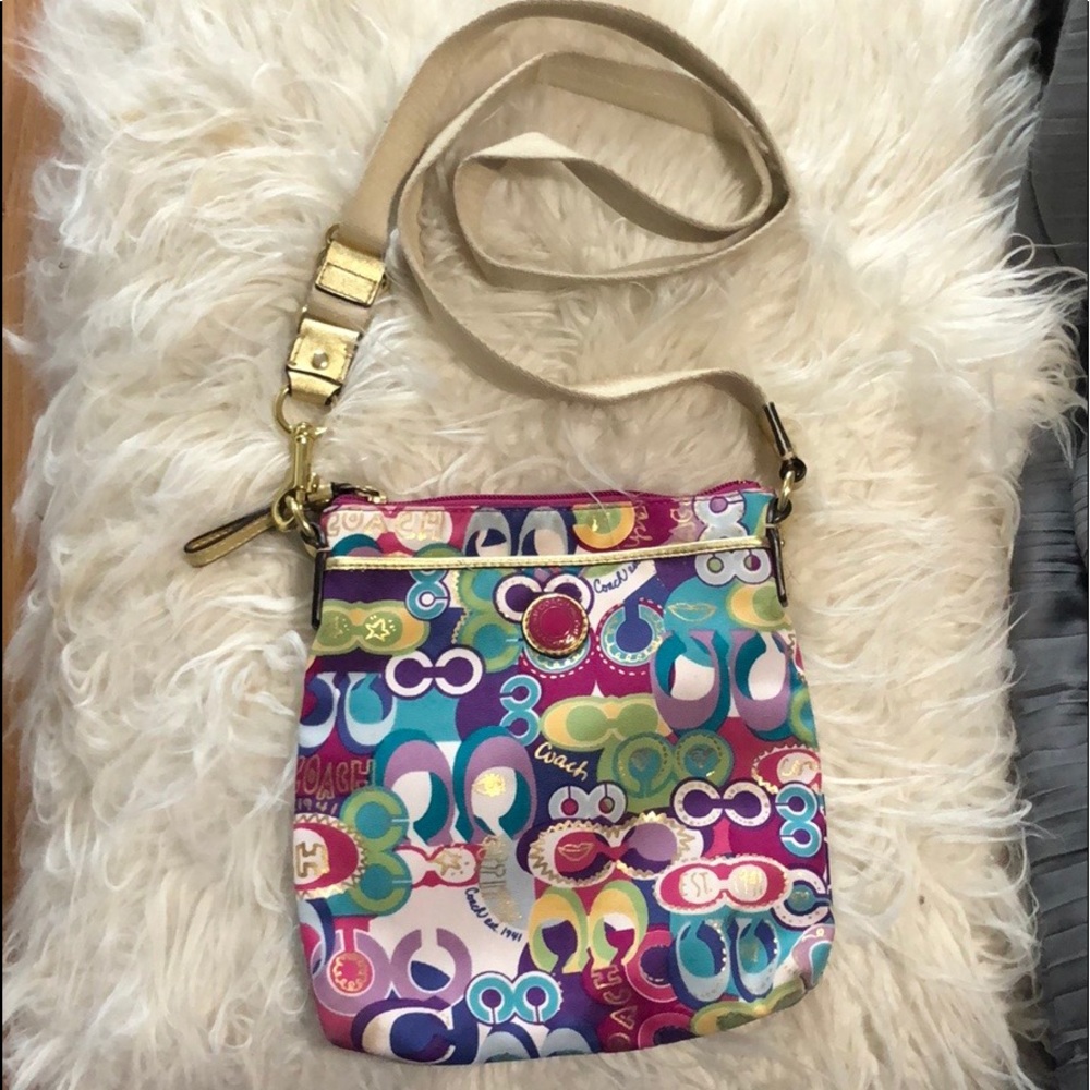 COACH poppy crossbody